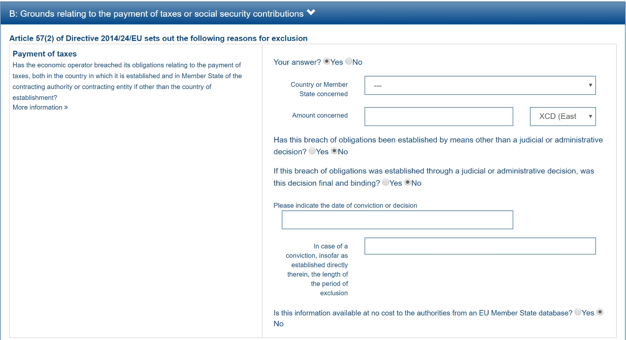 Case 2: When the first QUESTION ''Your Answer?'' is set to true